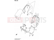 SUZUKI VZR1800 / VZR1800Z L2 (2012) Intruder M1800R / Boulevard M109R (E03,E28,E33) 101 - HEADLAMP COVER (VZR1800L2 E28)