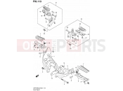 SUZUKI VZR1800 / VZR1800Z L2 (2012) Intruder M1800R / Boulevard M109R (E24) 113 - FOOTREST