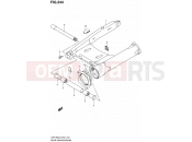 SUZUKI VZR1800 / VZR1800Z L2 (2012) Intruder M1800R / Boulevard M109R (E24) 244 - REAR SWINGINGARM