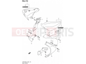 SUZUKI VZR1800 L3 (2013) Intruder M1800R / Boulevard M109R (E19) 172 - SIDE COVER (VZR1800L3 E24)
