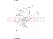 SUZUKI VZR1800 L3 (2013) Intruder M1800R / Boulevard M109R (E19) 274 - REAR SWINGINGARM