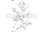 SUZUKI VZR1800 / VZR1800Z L3 (2013) Intruder M1800R / Boulevard M109R (E03,E28,E33) 27 - MUFFLER (VZR1800L3 E33)