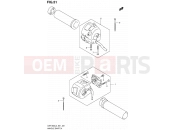 SUZUKI VZR1800 / VZR1800Z L3 (2013) Intruder M1800R / Boulevard M109R (E51) 51 - HANDLE SWITCH (VZR1800ZL3 E51)