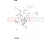 SUZUKI VZR1800 / VZR1800Z L3 (2013) Intruder M1800R / Boulevard M109R (E51) 94 - REAR SWINGINGARM