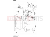 SUZUKI VZR1800 L4 (2014) Intruder M1800R / Boulevard M109R (E19) 20 - RADIATOR HOSE