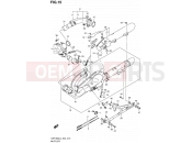 SUZUKI VZR1800 L4 (2014) Intruder M1800R / Boulevard M109R (E24) 15 - MUFFLER