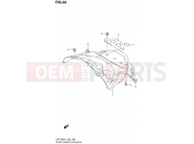 SUZUKI VZR1800 L4 (2014) Intruder M1800R / Boulevard M109R (E24) 66 - REAR FENDER EXTENSION