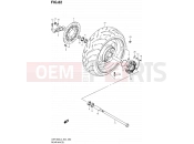 SUZUKI VZR1800 L4 (2014) Intruder M1800R / Boulevard M109R (E24) 82 - REAR WHEEL (VZR1800ZL4 E24)