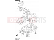 SUZUKI VZR1800 / VZR1800Z L4 (2014) Intruder M1800R / Boulevard M109R (E43) 116A - OIL PAN/OIL PUMP