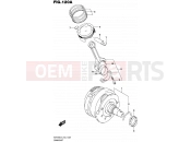 SUZUKI VZR1800 / VZR1800Z L4 (2014) Intruder M1800R / Boulevard M109R (E43) 120A - CRANKSHAFT