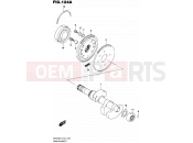SUZUKI VZR1800 / VZR1800Z L4 (2014) Intruder M1800R / Boulevard M109R (E43) 124A - CRANK BALANCER