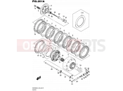 SUZUKI VZR1800 / VZR1800Z L4 (2014) Intruder M1800R / Boulevard M109R (E43) 201A - CLUTCH