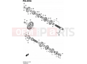 SUZUKI VZR1800 / VZR1800Z L4 (2014) Intruder M1800R / Boulevard M109R (E43) 206A - TRANSMISSION