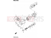 SUZUKI VZR1800 / VZR1800Z L4 (2014) Intruder M1800R / Boulevard M109R (E43) 216A - SECONDARY DRIVE GEAR