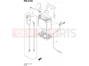 SUZUKI VZR1800 / VZR1800Z L4 (2014) Intruder M1800R / Boulevard M109R (E43) 310A - BATTERY