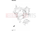 SUZUKI VZR1800 / VZR1800Z L4 (2014) Intruder M1800R / Boulevard M109R (E43) 401A - FRAME