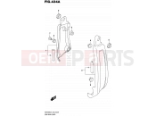 SUZUKI VZR1800 / VZR1800Z L4 (2014) Intruder M1800R / Boulevard M109R (E43) 434A - SIDE REAR COVER