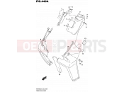 SUZUKI VZR1800 / VZR1800Z L4 (2014) Intruder M1800R / Boulevard M109R (E43) 449A - FRAME HEAD COVER (VZR1800L4 E43)