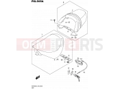 SUZUKI VZR1800 / VZR1800Z L4 (2014) Intruder M1800R / Boulevard M109R (E43) 505A - SEAT
