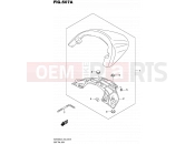 SUZUKI VZR1800 / VZR1800Z L4 (2014) Intruder M1800R / Boulevard M109R (E43) 507A - SEAT TAIL BOX (VZR1800L4 E43)