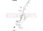 SUZUKI VZR1800 / VZR1800Z L4 (2014) Intruder M1800R / Boulevard M109R (E43) 524A - STEERING STEM