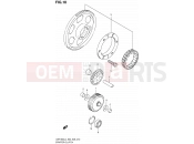 SUZUKI VZR1800 / VZR1800Z L4 (2014) Intruder M1800R / Boulevard M109R (E03,E28,E33) 10 - STARTER CLUTCH