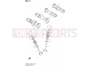 SUZUKI VZR1800 / VZR1800Z L4 (2014) Intruder M1800R / Boulevard M109R (E03,E28,E33) 11 - CAMSHAFT/VALVE