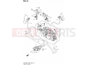 SUZUKI VZR1800 / VZR1800Z L4 (2014) Intruder M1800R / Boulevard M109R (E03,E28,E33) 14 - THROTTLE BODY (VZR1800L4 E28)