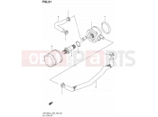 SUZUKI VZR1800 / VZR1800Z L4 (2014) Intruder M1800R / Boulevard M109R (E03,E28,E33) 21 - OIL COOLER