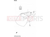 SUZUKI VZR1800 / VZR1800Z L4 (2014) Intruder M1800R / Boulevard M109R (E03,E28,E33) 83 - FUEL TANK FRONT COVER