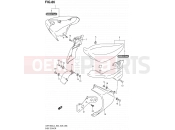 SUZUKI VZR1800 / VZR1800Z L4 (2014) Intruder M1800R / Boulevard M109R (E03,E28,E33) 86 - SIDE COVER (VZR1800L4 E03)