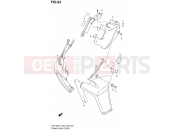 SUZUKI VZR1800 / VZR1800Z L4 (2014) Intruder M1800R / Boulevard M109R (E03,E28,E33) 93 - FRAME HEAD COVER (VZR1800L4 E03)