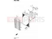 SUZUKI VZR1800 / VZR1800Z L5 (2015) Intruder M1800R / Boulevard M109R (E43) 185A - RADIATOR