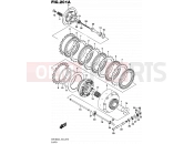 SUZUKI VZR1800 / VZR1800Z L5 (2015) Intruder M1800R / Boulevard M109R (E43) 201A - CLUTCH (VZR1800L5 E43)