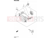 SUZUKI VZR1800 / VZR1800Z L5 (2015) Intruder M1800R / Boulevard M109R (E43) 333A - HEADLAMP (VZR1800L5 E43)