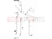 SUZUKI VZR1800 / VZR1800Z L5 (2015) Intruder M1800R / Boulevard M109R (E43) 462A - HANDLEBAR (VZR1800L5 E43)