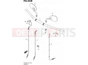 SUZUKI VZR1800 / VZR1800Z L5 (2015) Intruder M1800R / Boulevard M109R (E43) 462B - HANDLEBAR (VZR1800BZL5 E43)
