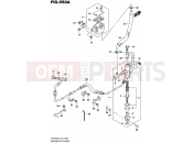 SUZUKI VZR1800 / VZR1800Z L5 (2015) Intruder M1800R / Boulevard M109R (E43) 558A - REAR MASTER CYLINDER (VZR1800L5 E43)
