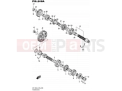 SUZUKI VZR1800 / VZR1800BZ L5 (2015) Intruder M1800R / Boulevard M109R (E99) 206A - TRANSMISSION (VZR1800L5 E99)