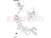 SUZUKI VZR1800 / VZR1800BZ L5 (2015) Intruder M1800R / Boulevard M109R (E99) 415A - FOOTREST