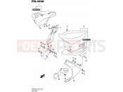 SUZUKI VZR1800 / VZR1800BZ L5 (2015) Intruder M1800R / Boulevard M109R (E99) 433A - SIDE COVER (VZR1800L5 E99)