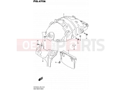 SUZUKI VZR1800 / VZR1800BZ L5 (2015) Intruder M1800R / Boulevard M109R (E99) 475A - REAR FENDER BRACE