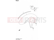 SUZUKI VZR1800BZUF L4 (2014) Intruder M1800R / Boulevard M109R (E19) 81 - FRONT FENDER