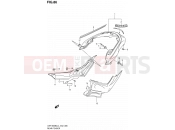 SUZUKI VZR1800BZUF L4 (2014) Intruder M1800R / Boulevard M109R (E19) 86 - REAR FENDER