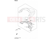 SUZUKI VZR1800BZUF L4 (2014) Intruder M1800R / Boulevard M109R (E19) 93 - SEAT TAIL BOX