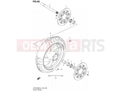 SUZUKI VZR1800BZUF L4 (2014) Intruder M1800R / Boulevard M109R (E19) 96 - FRONT WHEEL