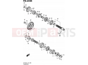 SUZUKI VZR1800BZUF L5 (2015) Intruder M1800R / Boulevard M109R (E19) 206B - TRANSMISSION (VZR1800L5 E19)