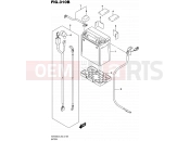 SUZUKI VZR1800BZUF L5 (2015) Intruder M1800R / Boulevard M109R (E19) 310B - BATTERY (VZR1800L5 E19)
