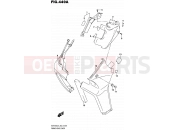 SUZUKI VZR1800BZUF L5 (2015) Intruder M1800R / Boulevard M109R (E19) 449A - FRAME HEAD COVER (VZR1800L5 E02)