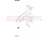 SUZUKI VZR1800BZUF L5 (2015) Intruder M1800R / Boulevard M109R (E19) 460F - FRONT FENDER (VZR1800BZUFL5 E19)